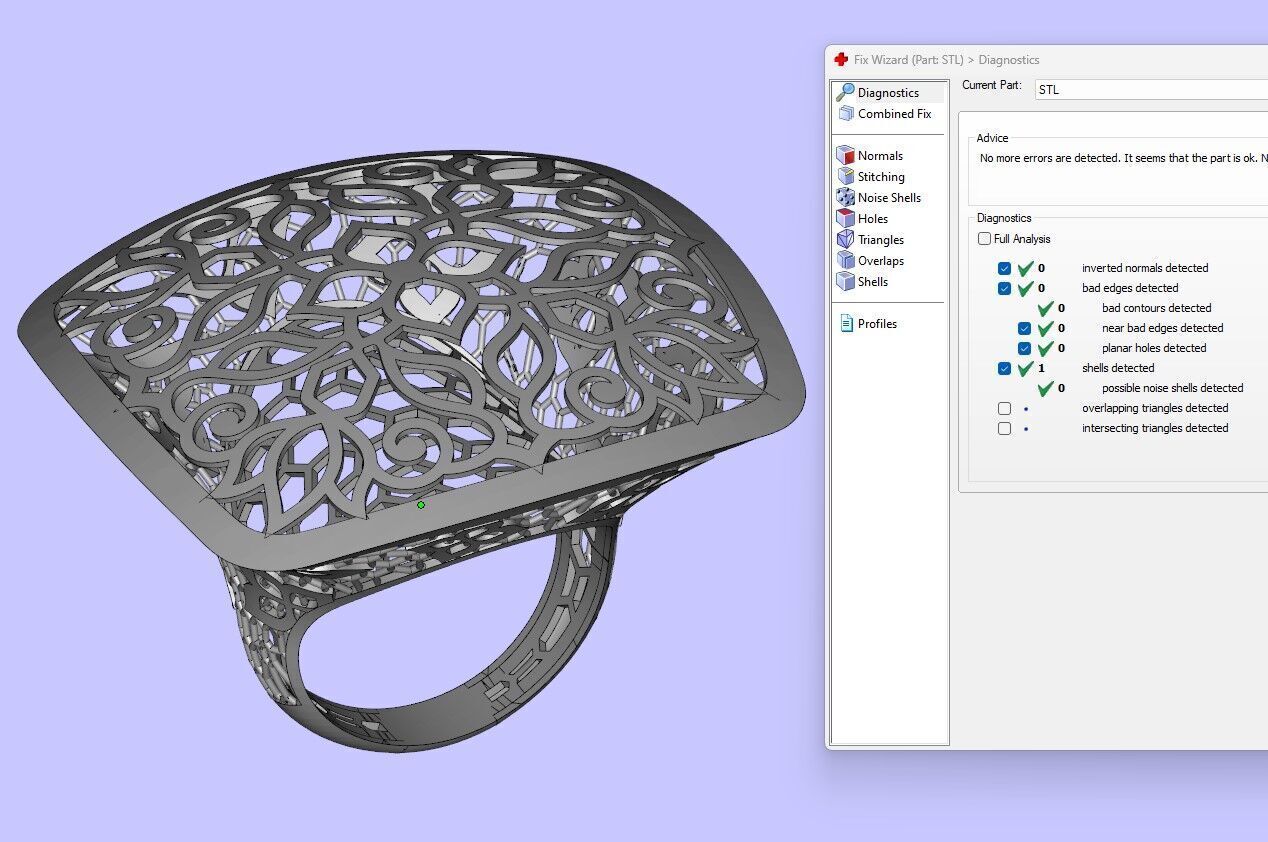 Umbrella Ring 3D print model_1