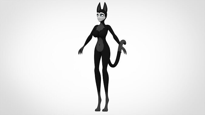 Luina Low-poly 3D model
