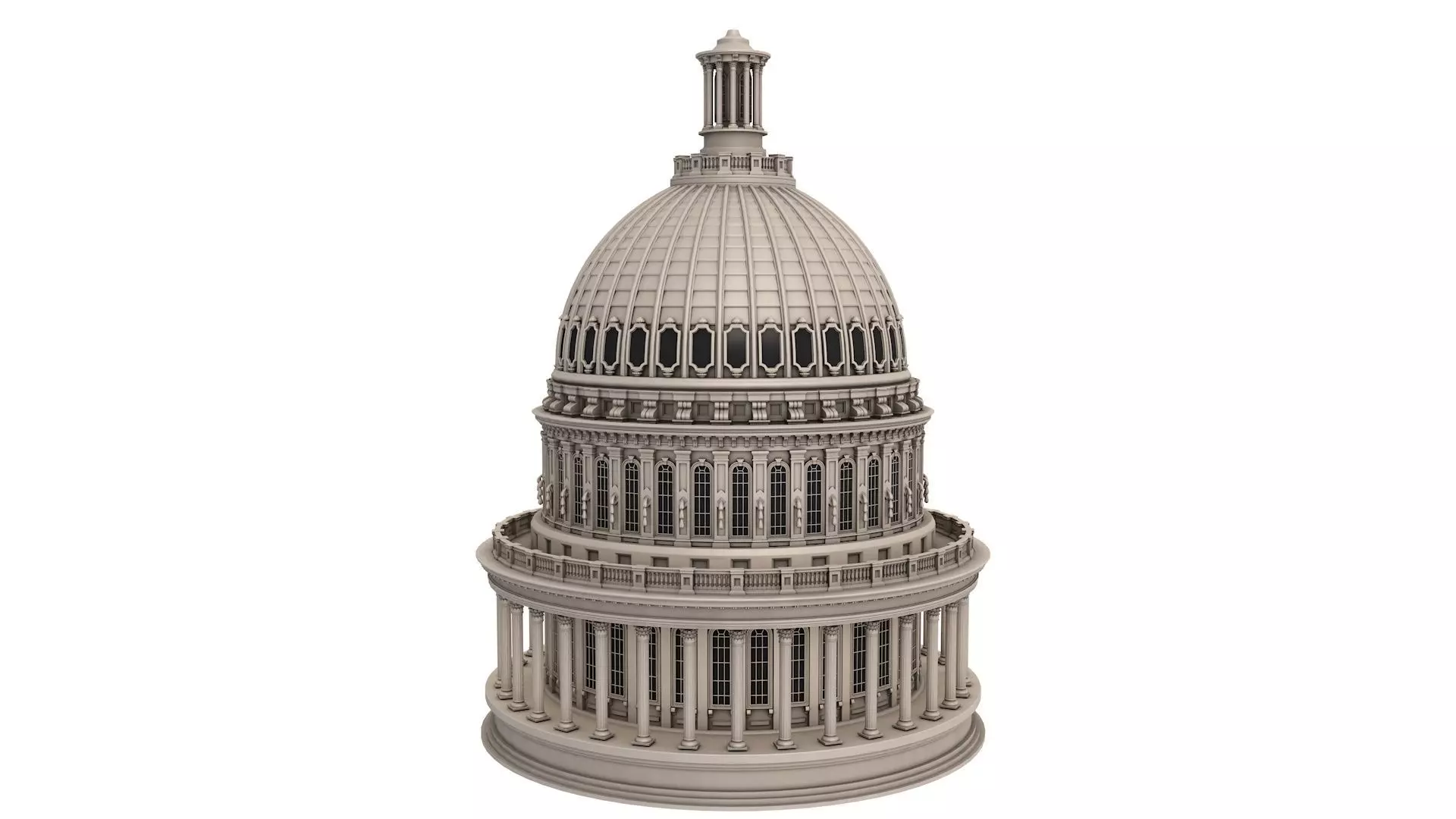 United States Capitol 3D model_0