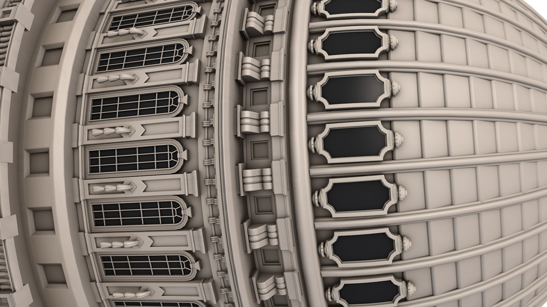 United States Capitol 3D model_5