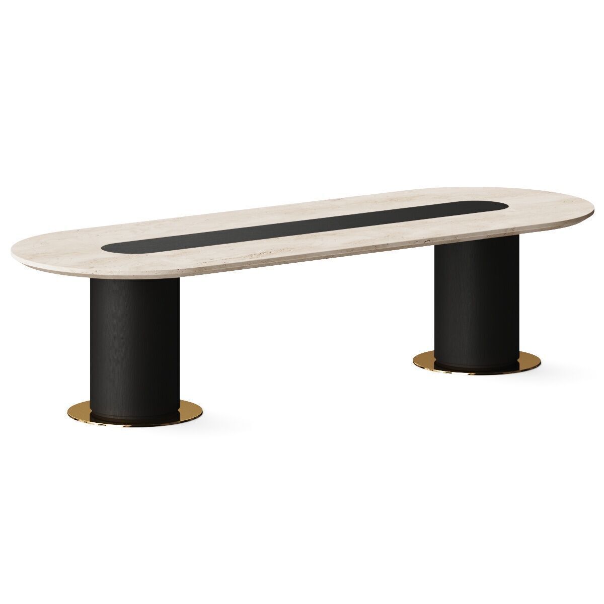 Vibieffe Circle Dining Table 3D model_1