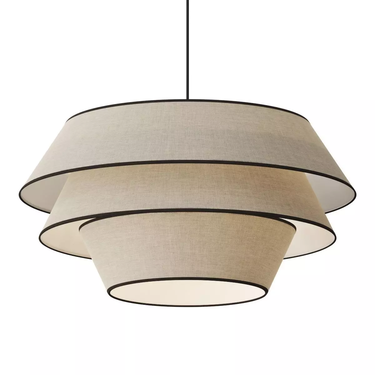 Lulu and Georgia Pittman Pendant Lamp 3D model_0