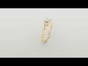 Solitaire ring with braided hoop Free 3D print model_1