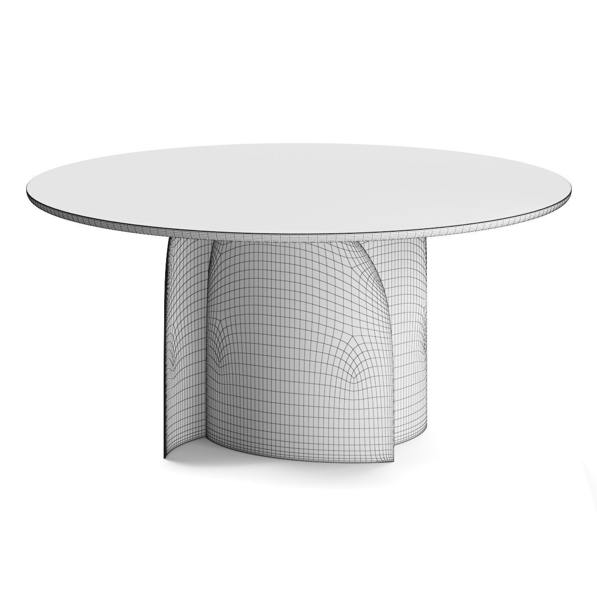 Naturedesign Bloom Dining Table 3D model_2