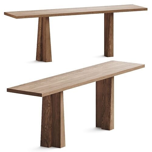 Van Rossum Eli Console Table 3D model
