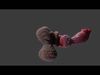 Jack Werewolf Furry Dog Penis Rigged  Low-poly 3D model_1