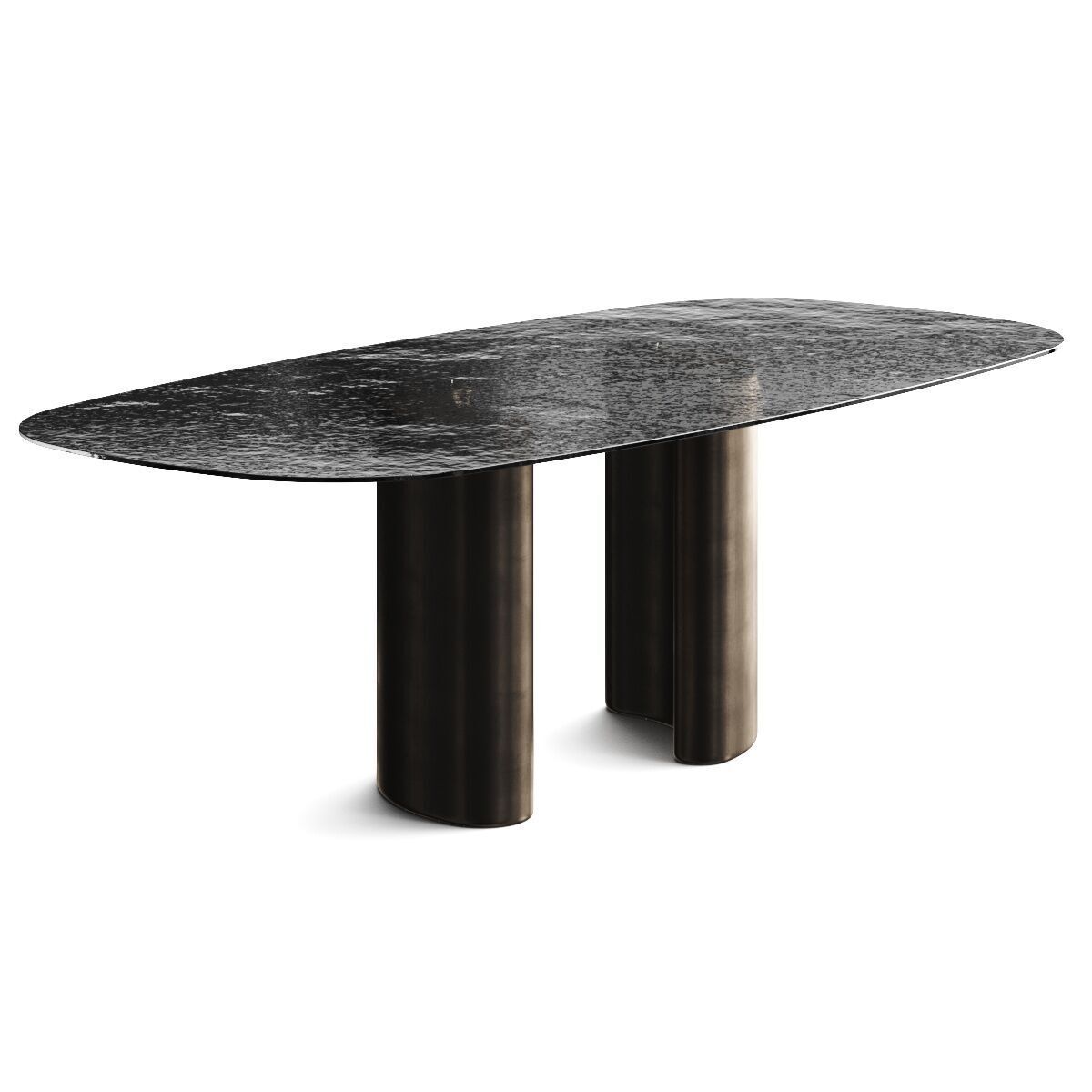 Naturedesign Tide Glass Dining Table 3D model_1