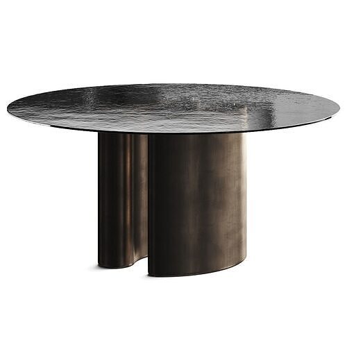 Naturedesign Tide Glass Dining Table 3D model
