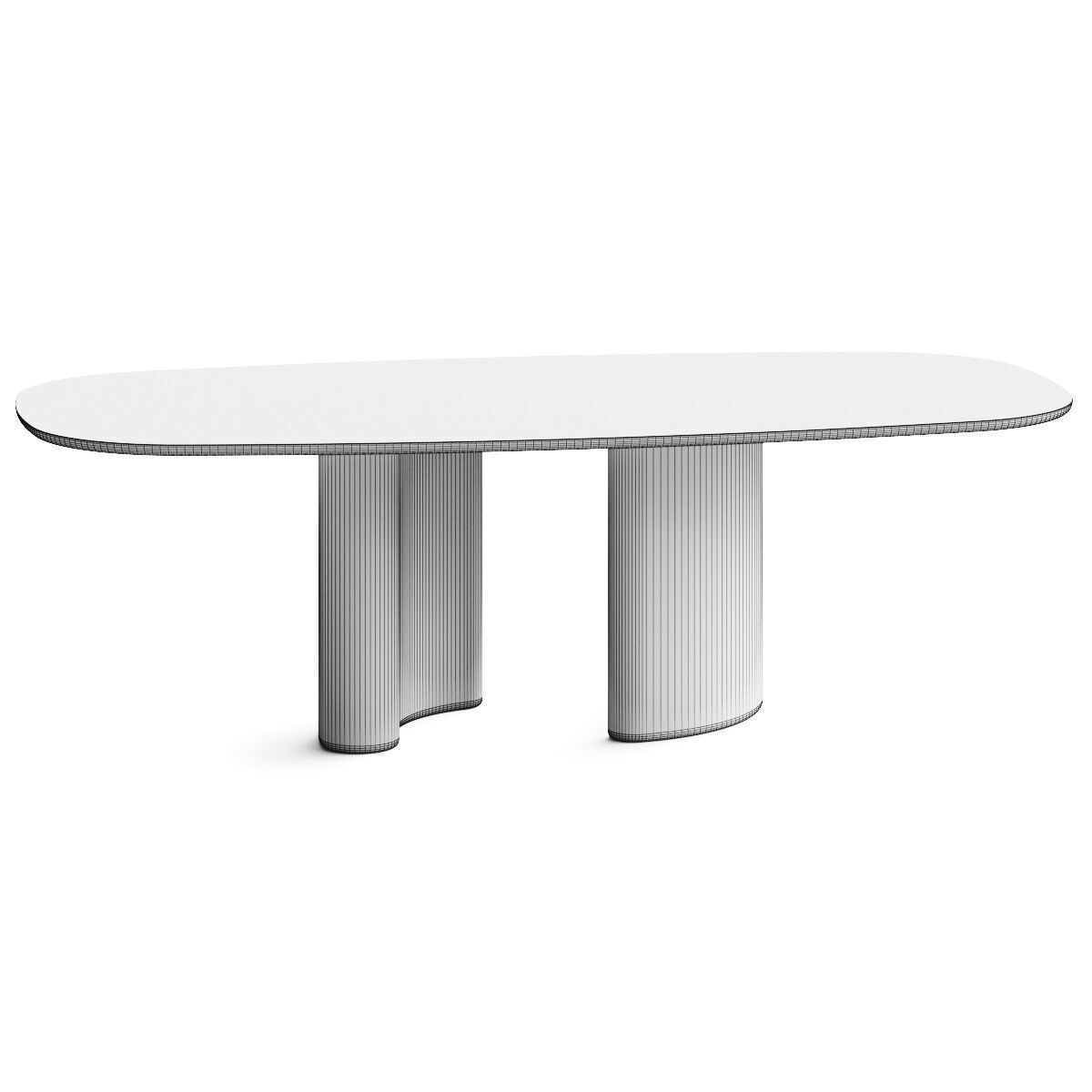 Naturedesign Tide Dining Table 3D model_3