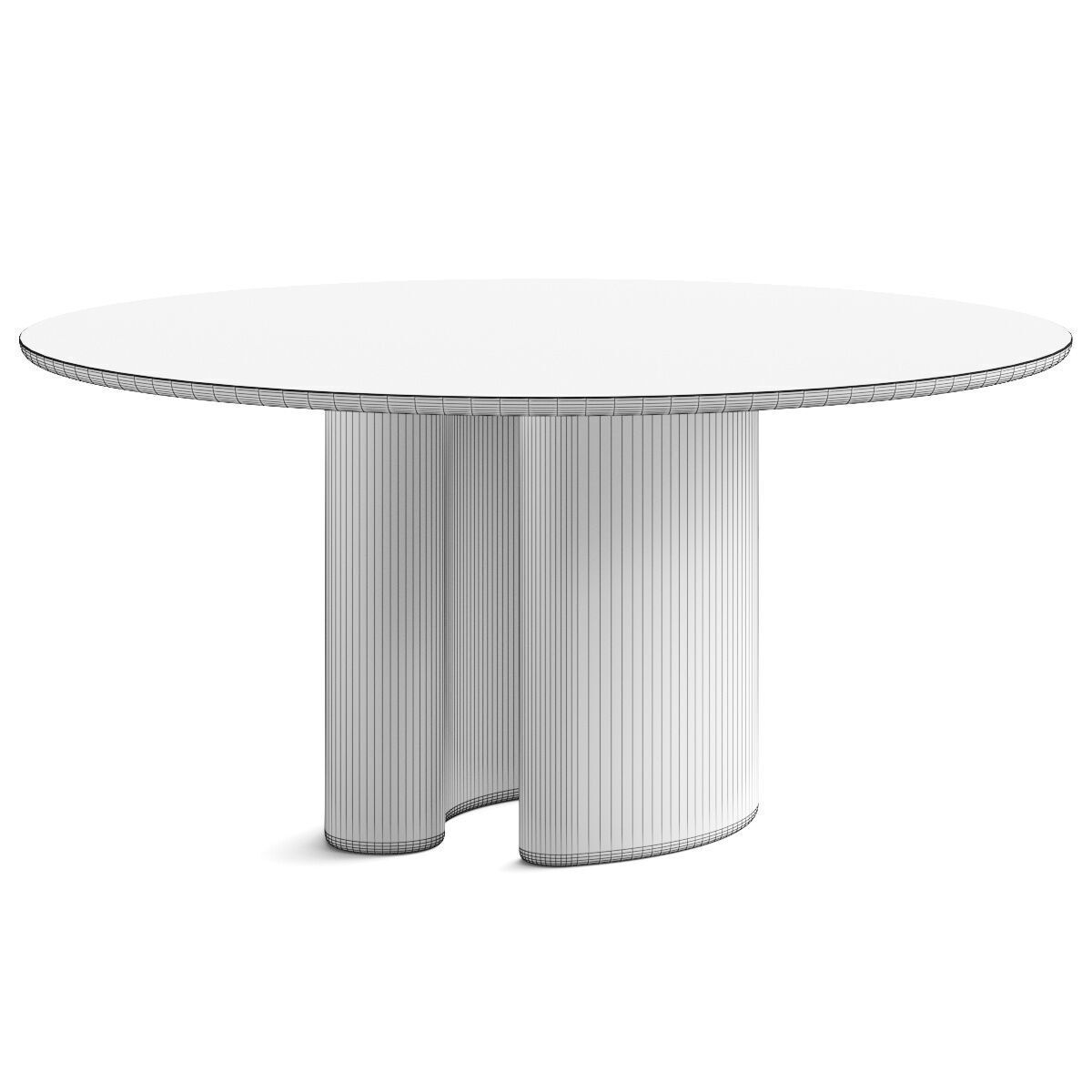 Naturedesign Tide Dining Table 3D model_2