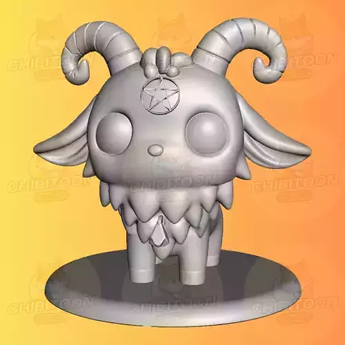 Lilith The Mystical Pagan Goat Chibi Kawaii