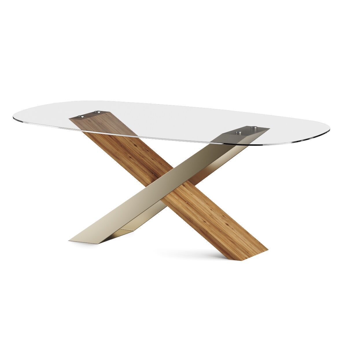 Naturedesign X Dining Table 3D model_1