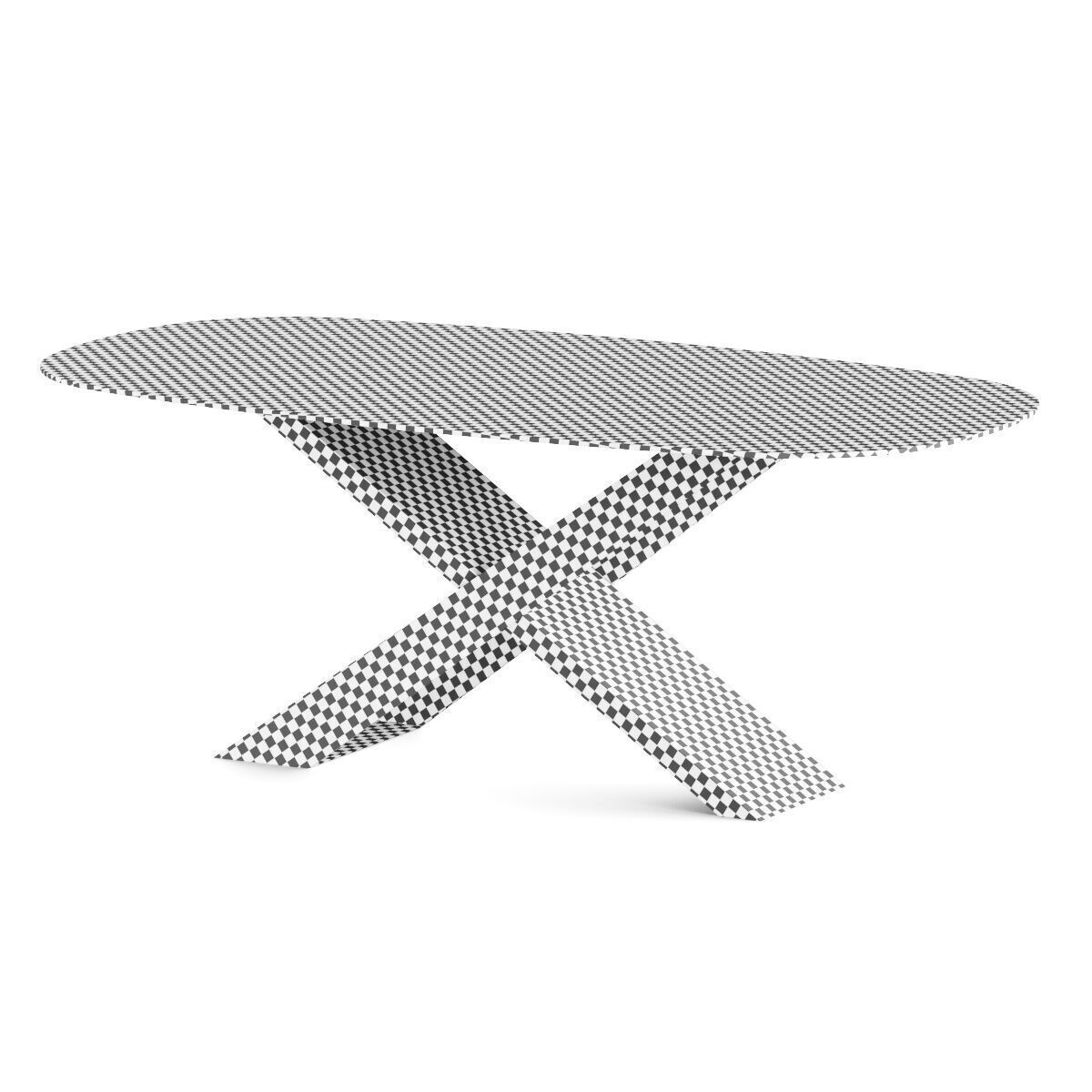 Naturedesign X Dining Table 3D model_2