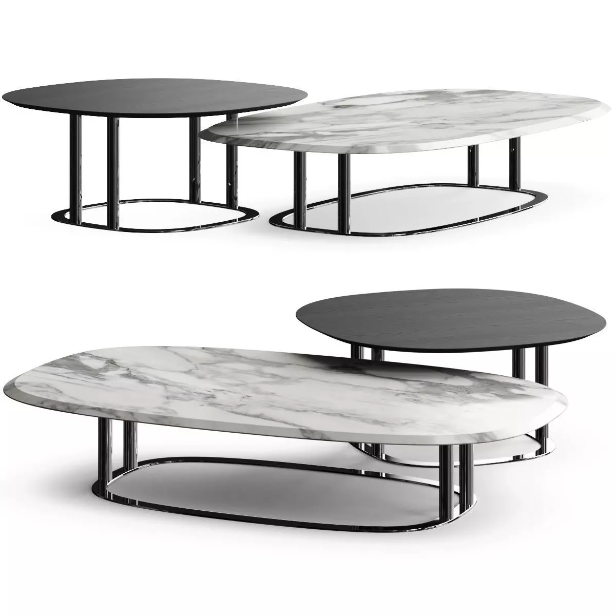 Bonaldo Isabey Coffee Table 3D model_0