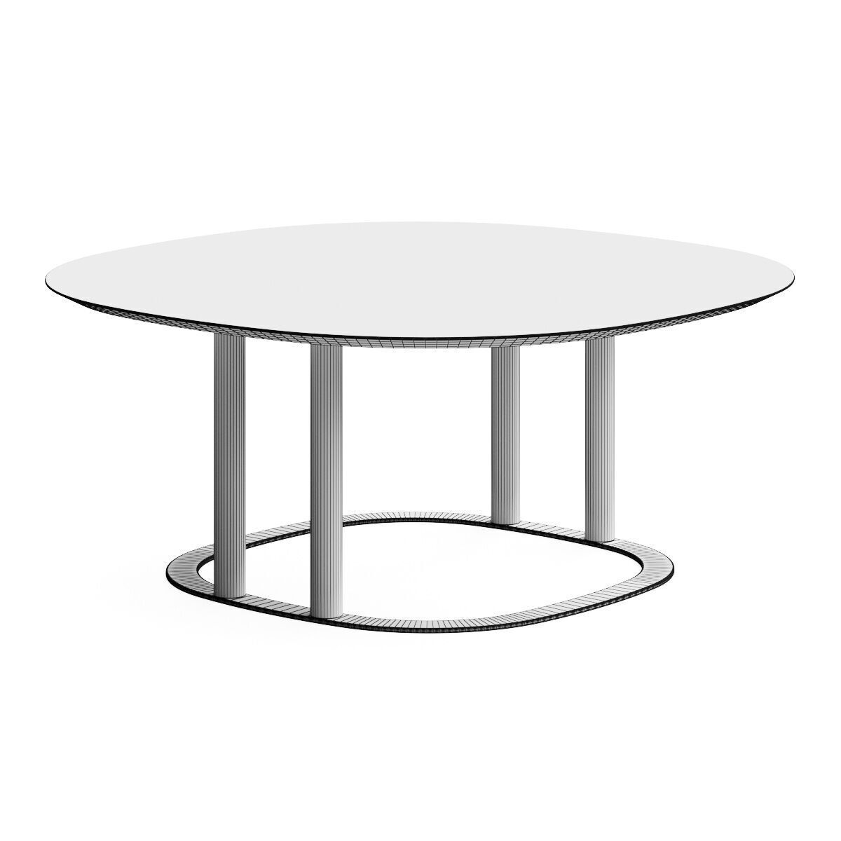 Bonaldo Isabey Coffee Table 3D model_4