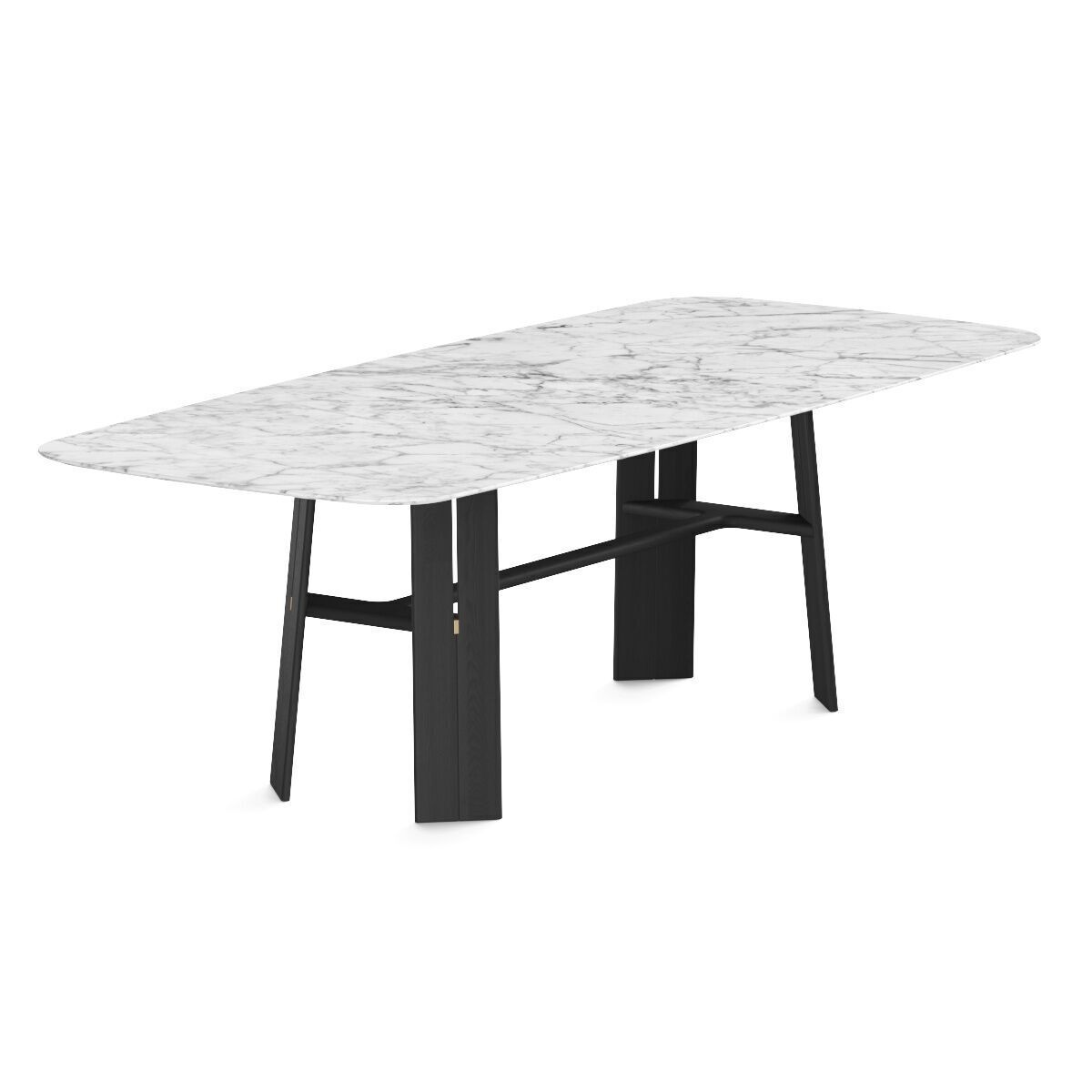 Poltrona Frau Duo Dining Table 3D model_1