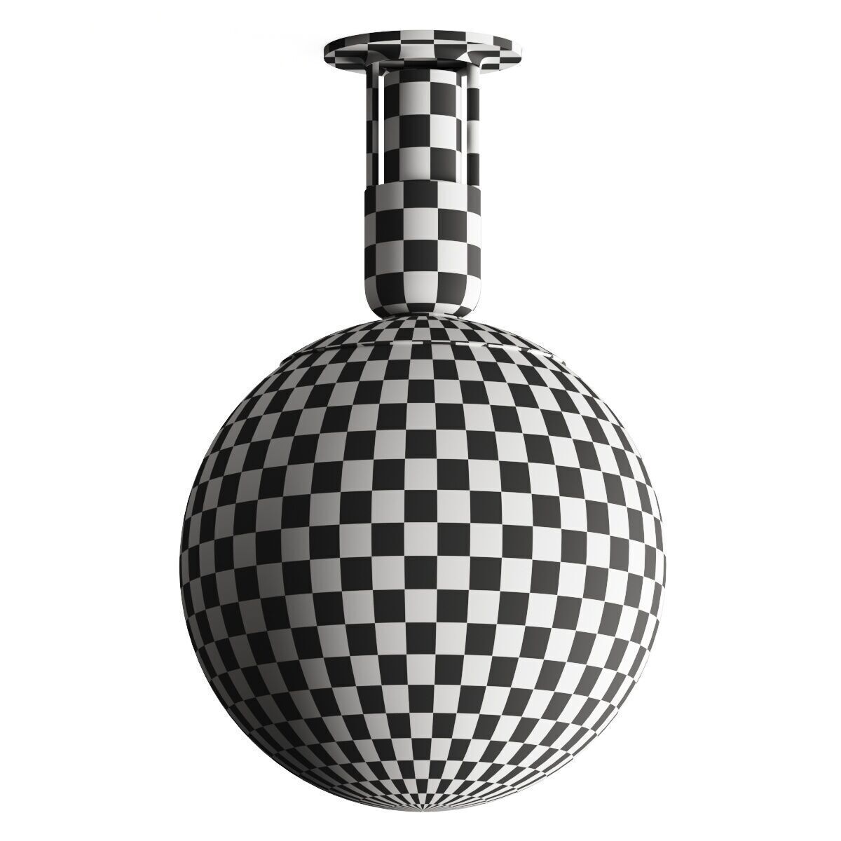 Allied Maker Aria Ceiling Lamp 3D model_1