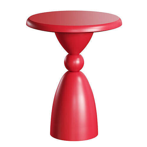 Folly Outdoor Bijzettafel Low-poly 3D model