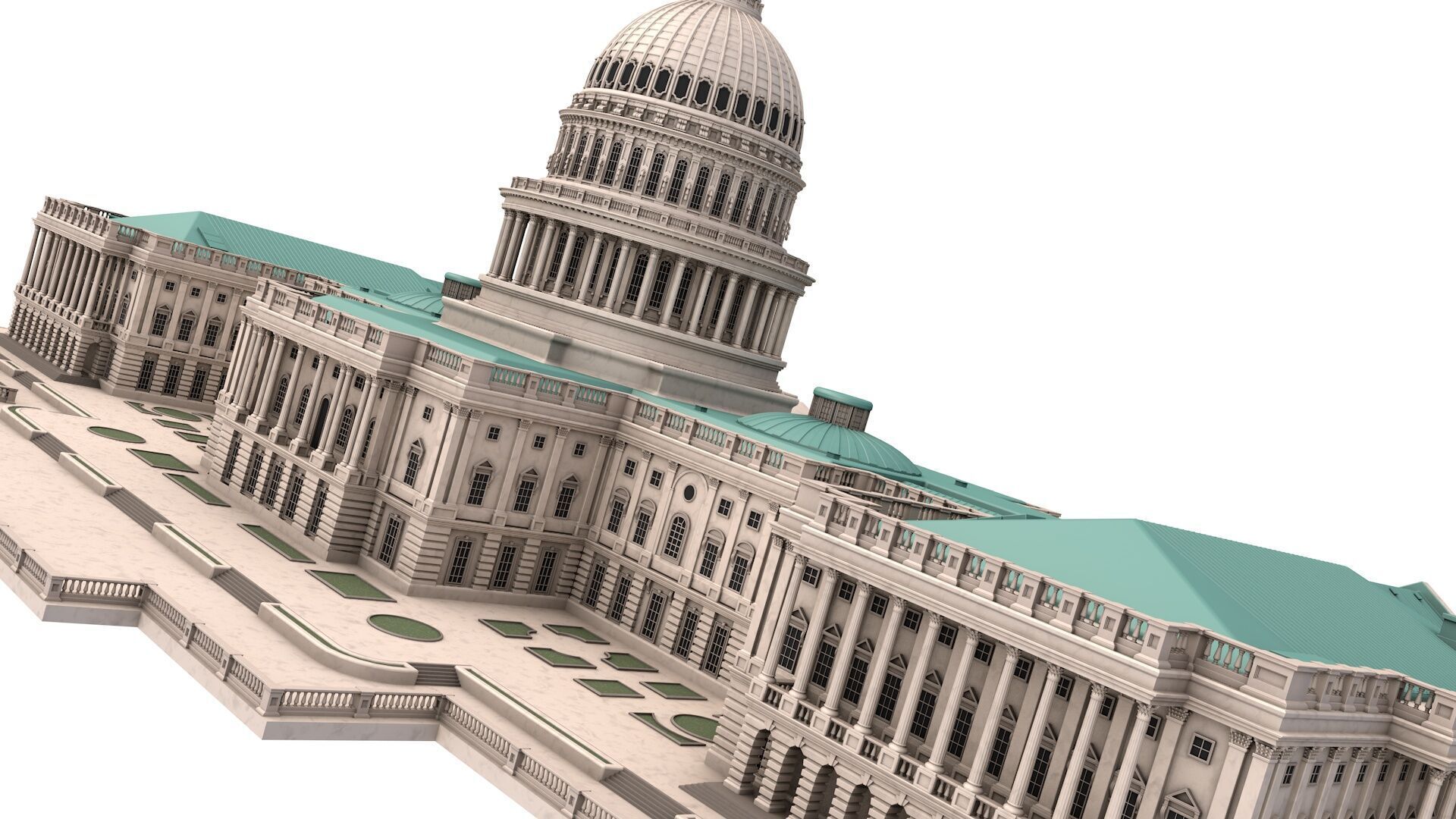 United States Capitol 3D model_2