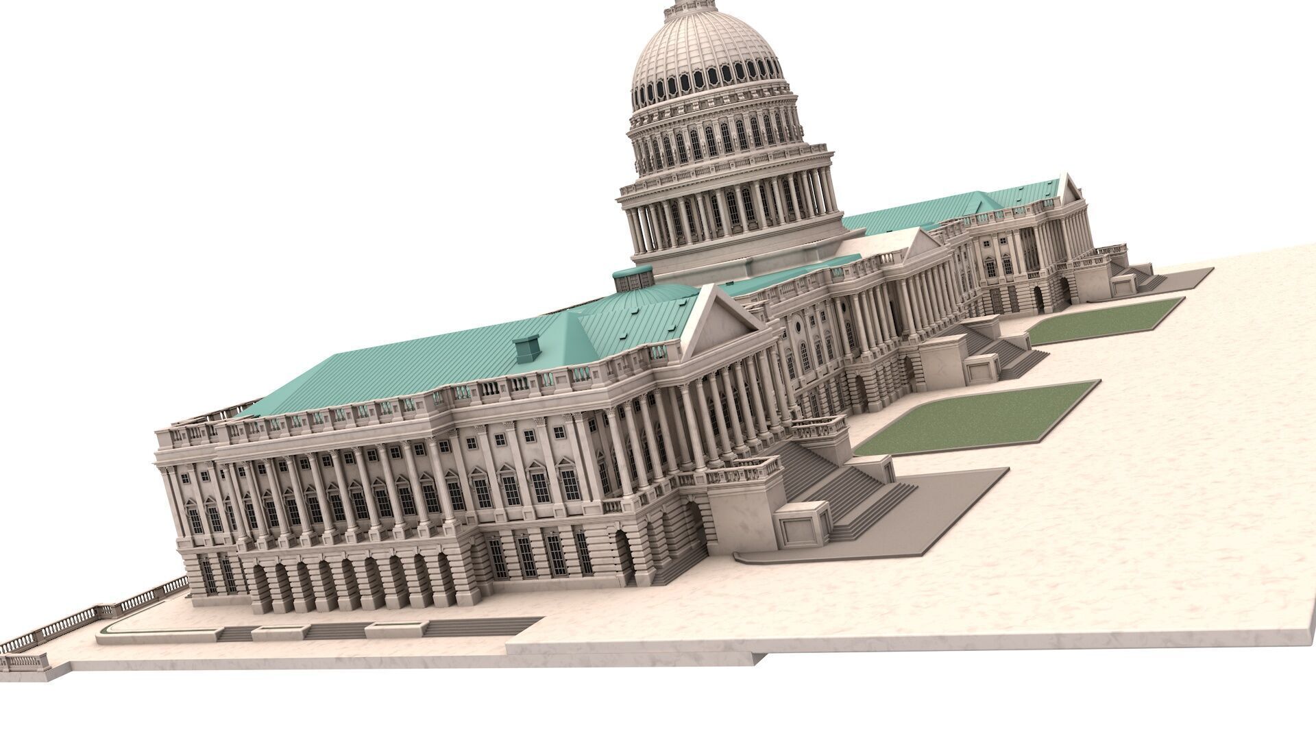United States Capitol 3D model_9
