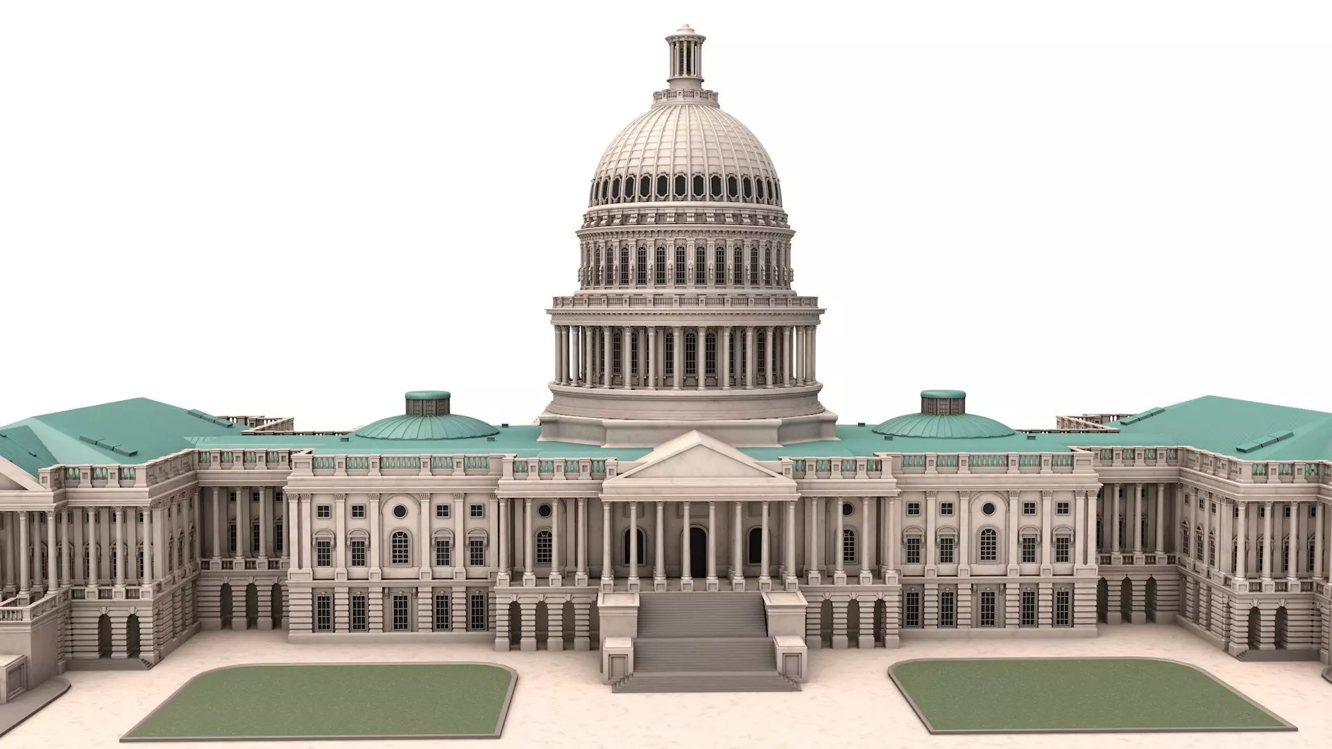 United States Capitol 3D model_0