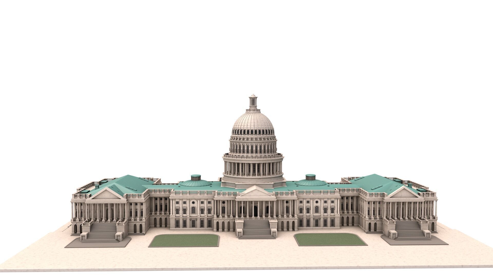 United States Capitol 3D model_1