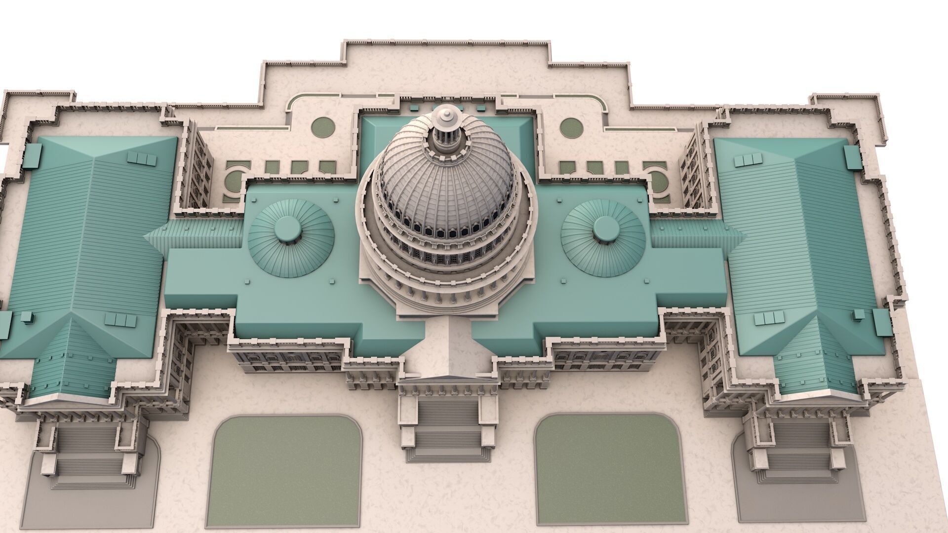 United States Capitol 3D model_6