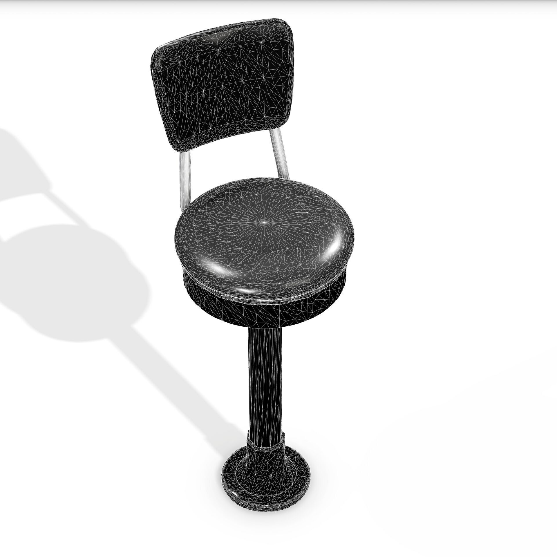 CHAIR FURNITURE HOME STL OBJ FBX 3D print model_10