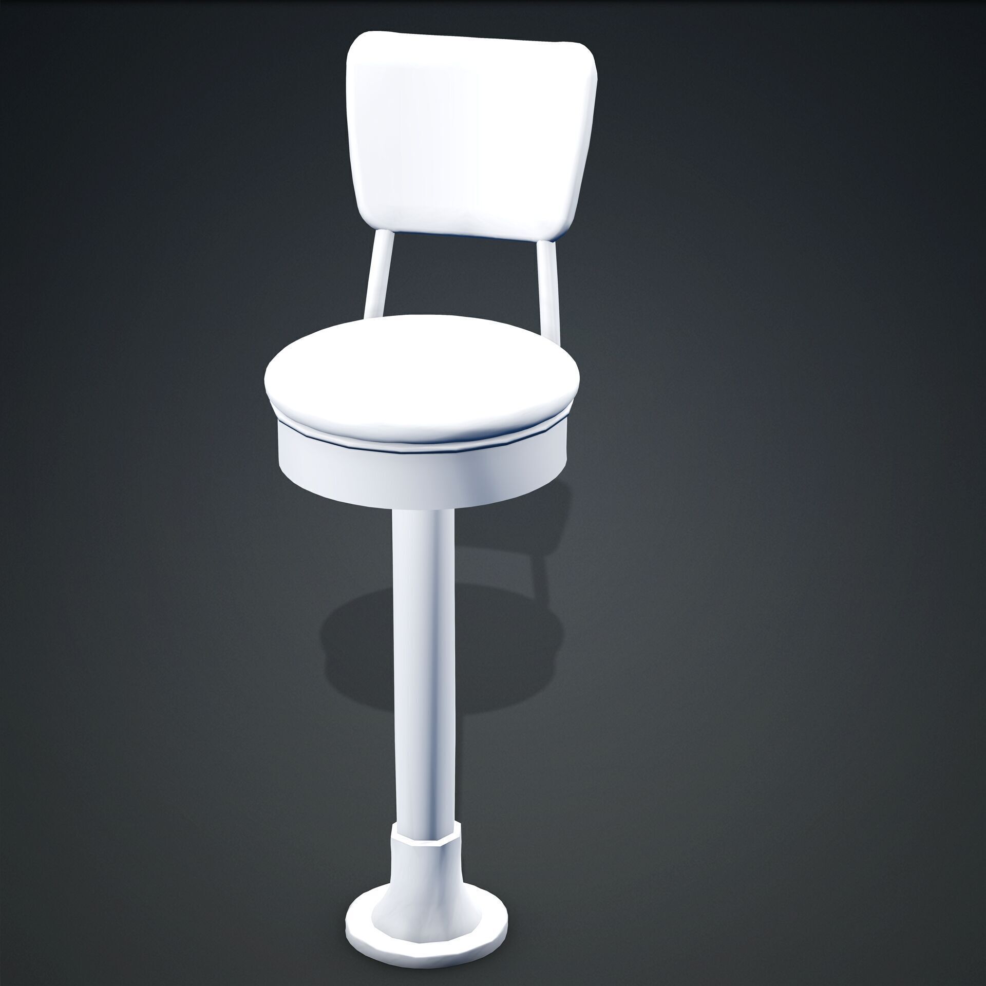 CHAIR FURNITURE HOME STL OBJ FBX 3D print model_12