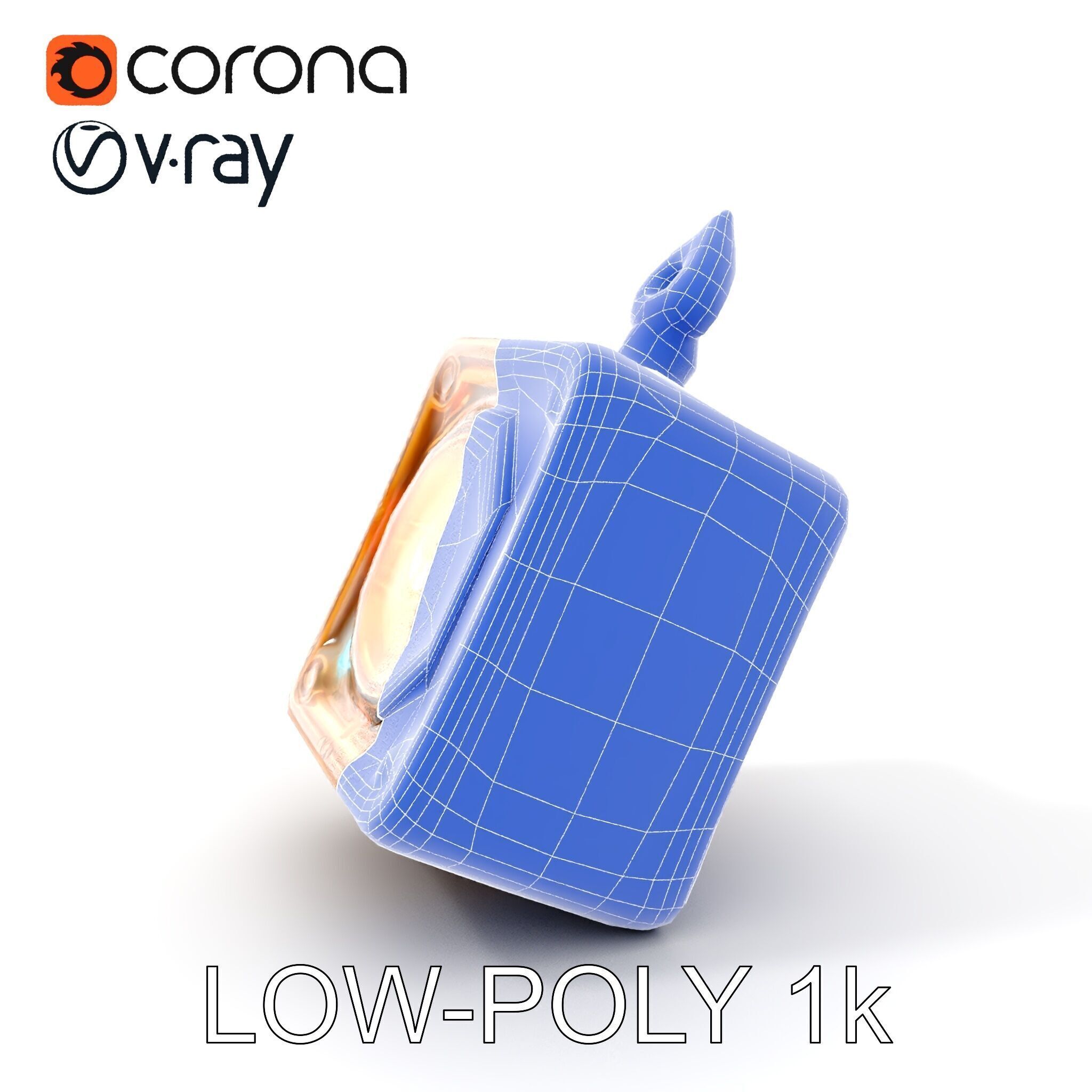 Mystical Artifact Model Pack with Glowing Elements Low-poly 3D model_18