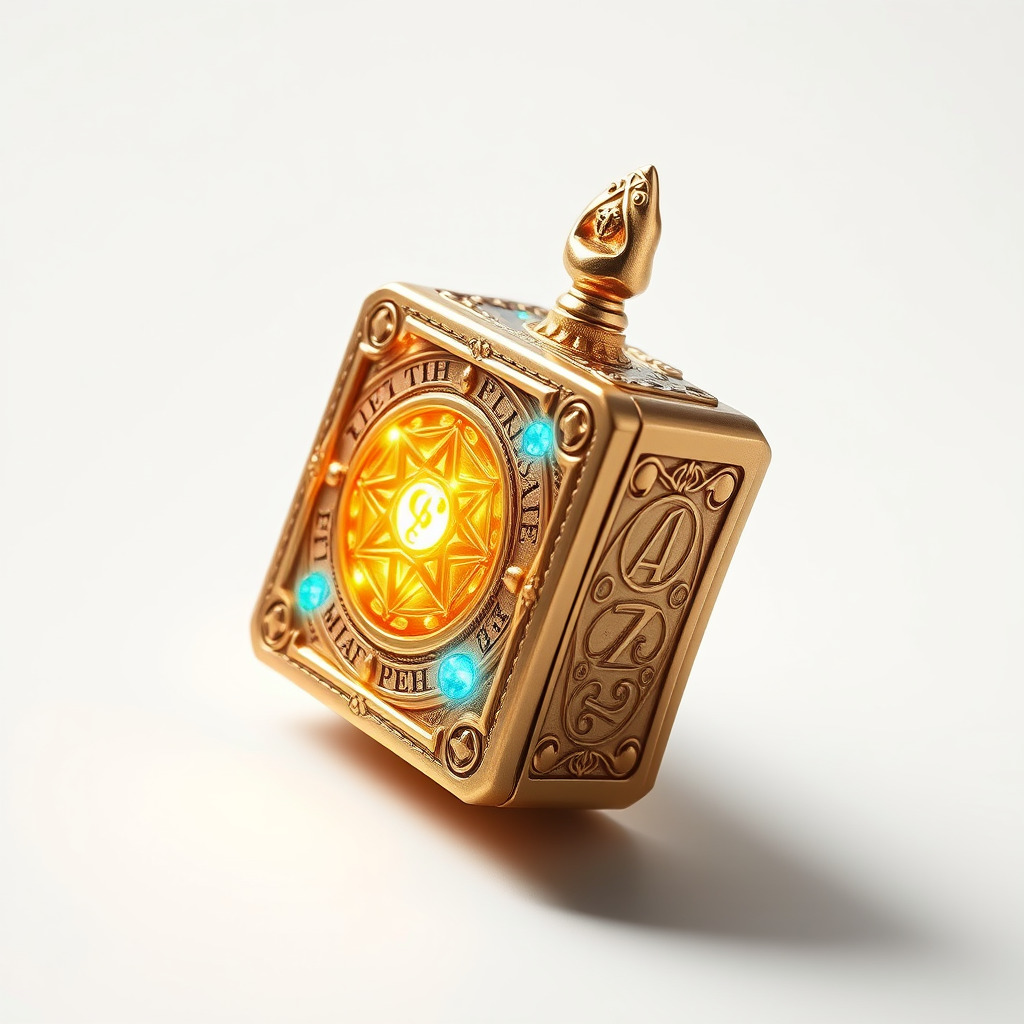 Mystical Artifact Model Pack with Glowing Elements Low-poly 3D model_2