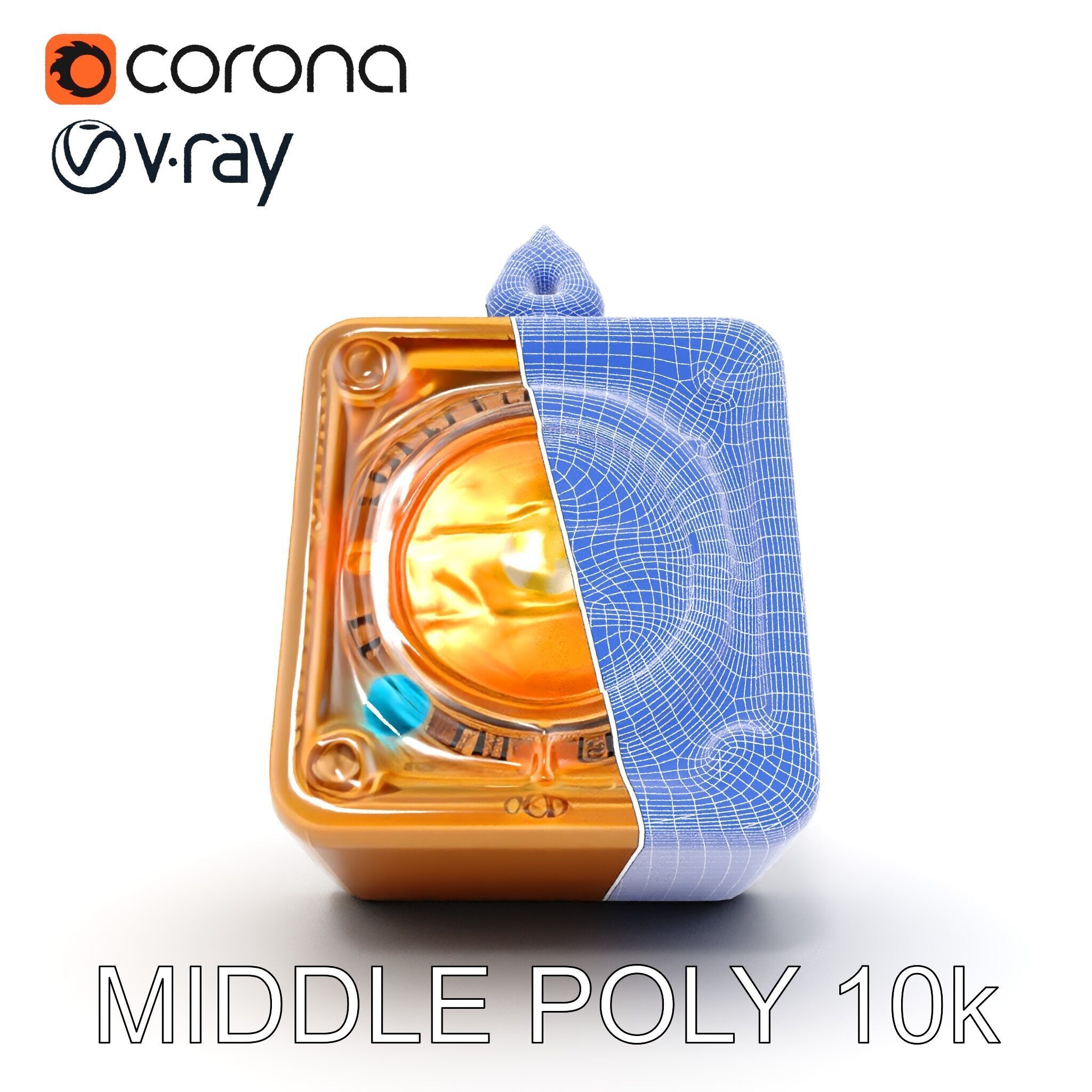 Mystical Artifact Model Pack with Glowing Elements Low-poly 3D model_27