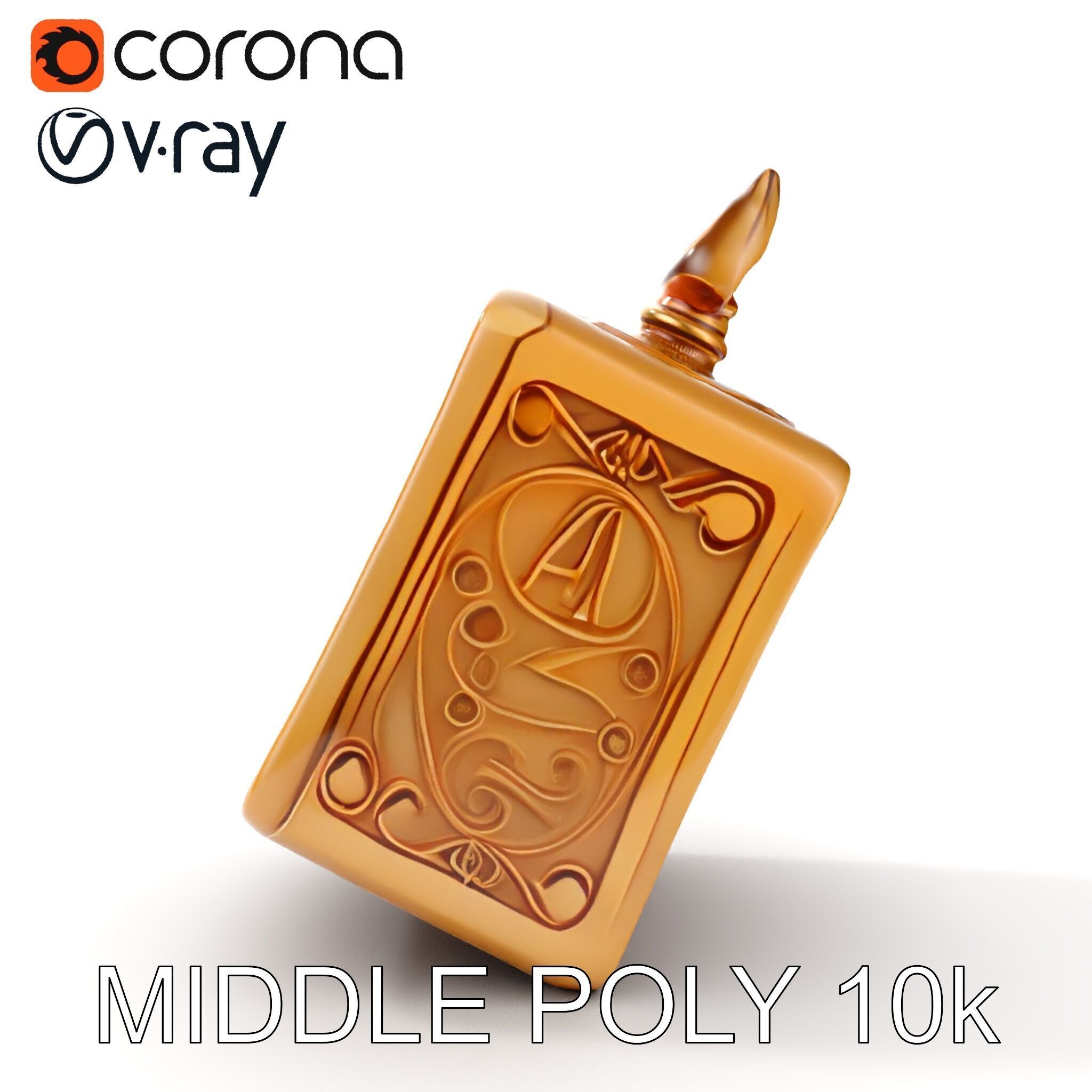 Mystical Artifact Model Pack with Glowing Elements Low-poly 3D model_22