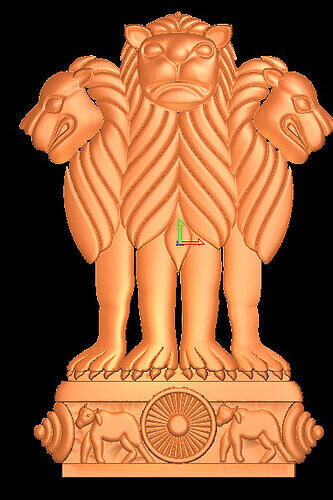 Indain national symbol Free 3D print model