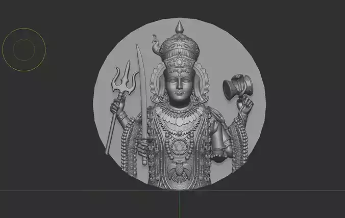 indian God  3D print model