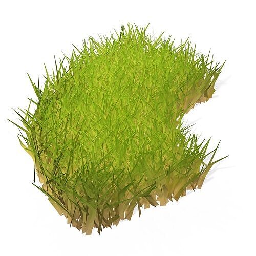 GRASS PLANT GARDEN Free 3D print model