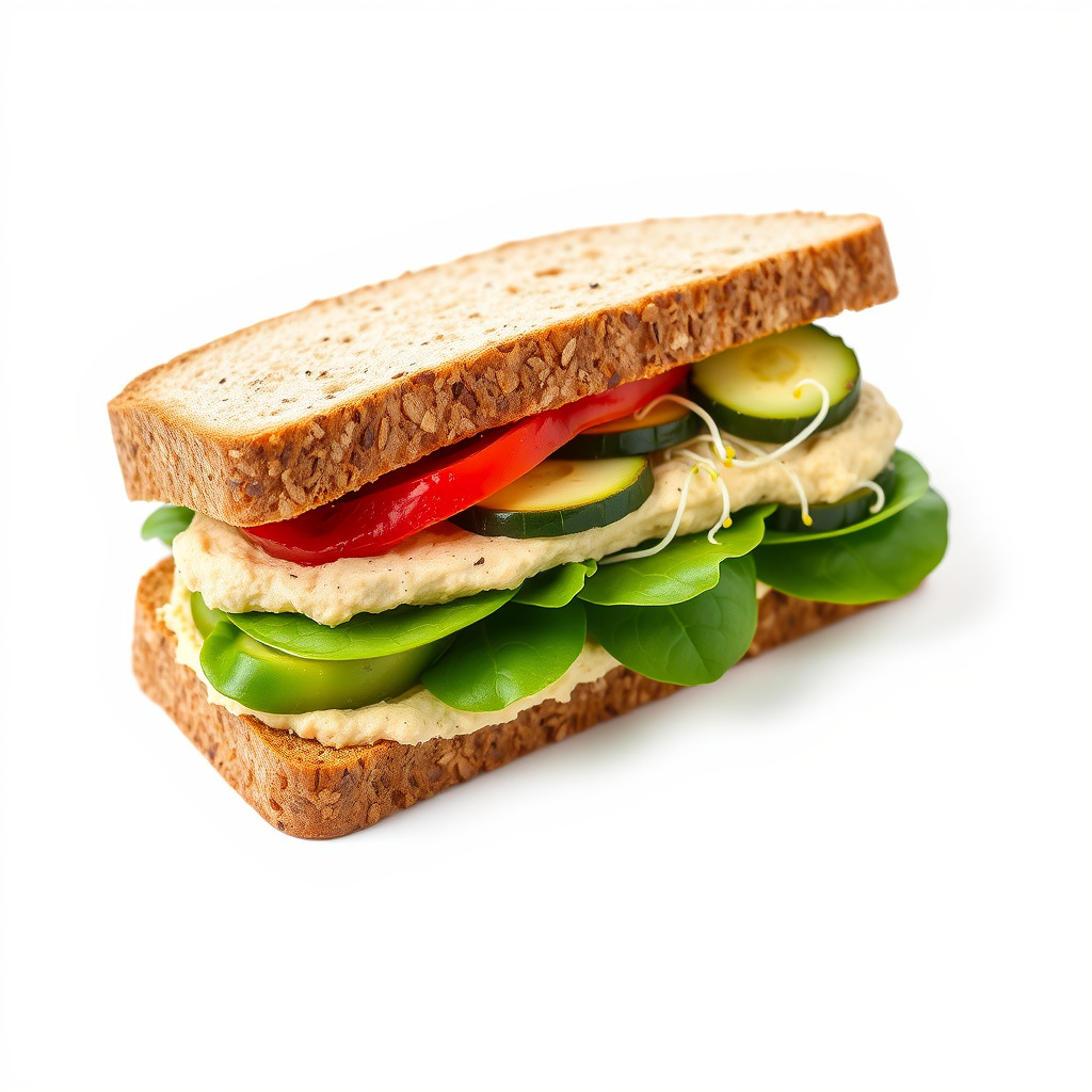 Vegetable Sandwich D Model Pack for Render and Game Design Low-poly 3D model_2