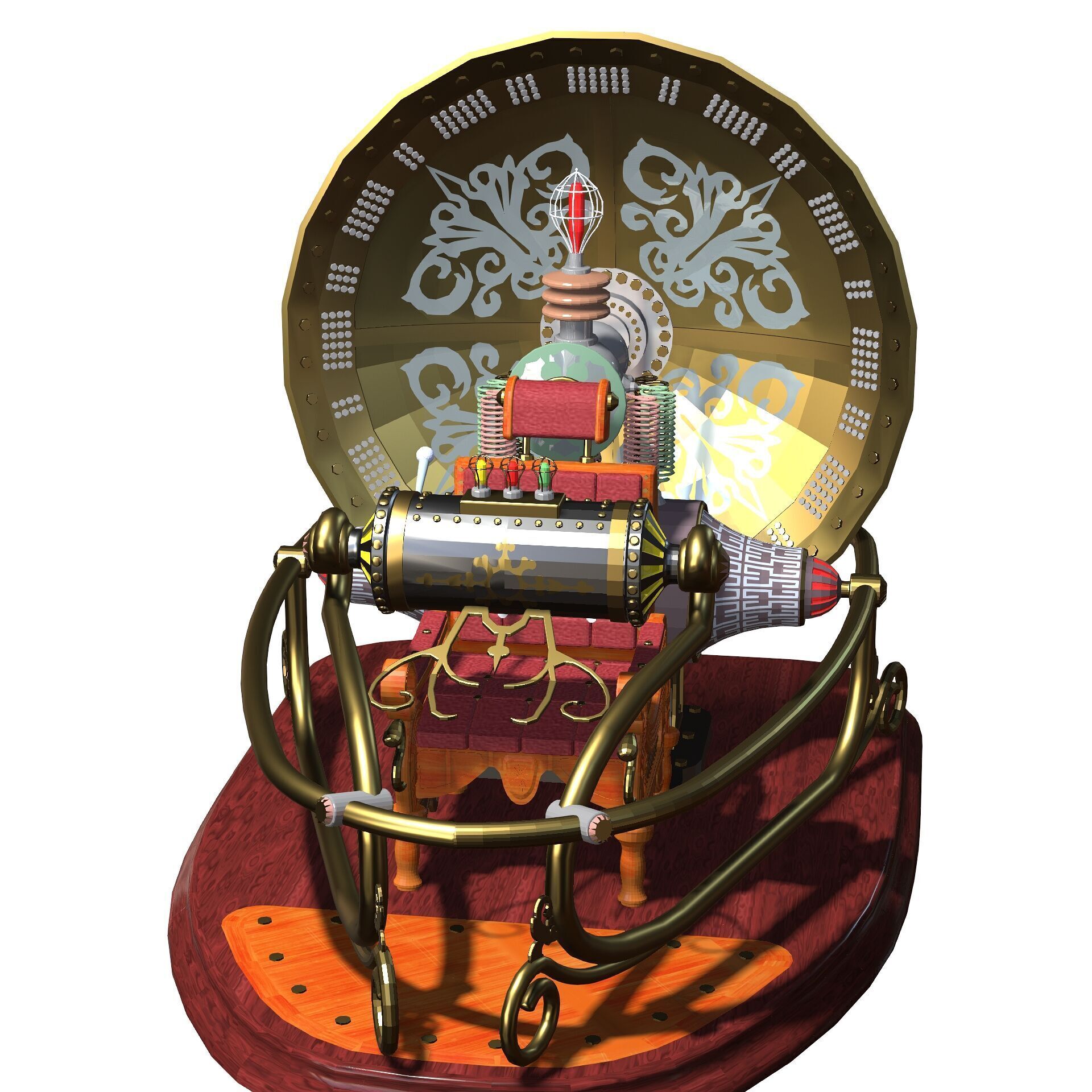 Time Machine 3D print model_5