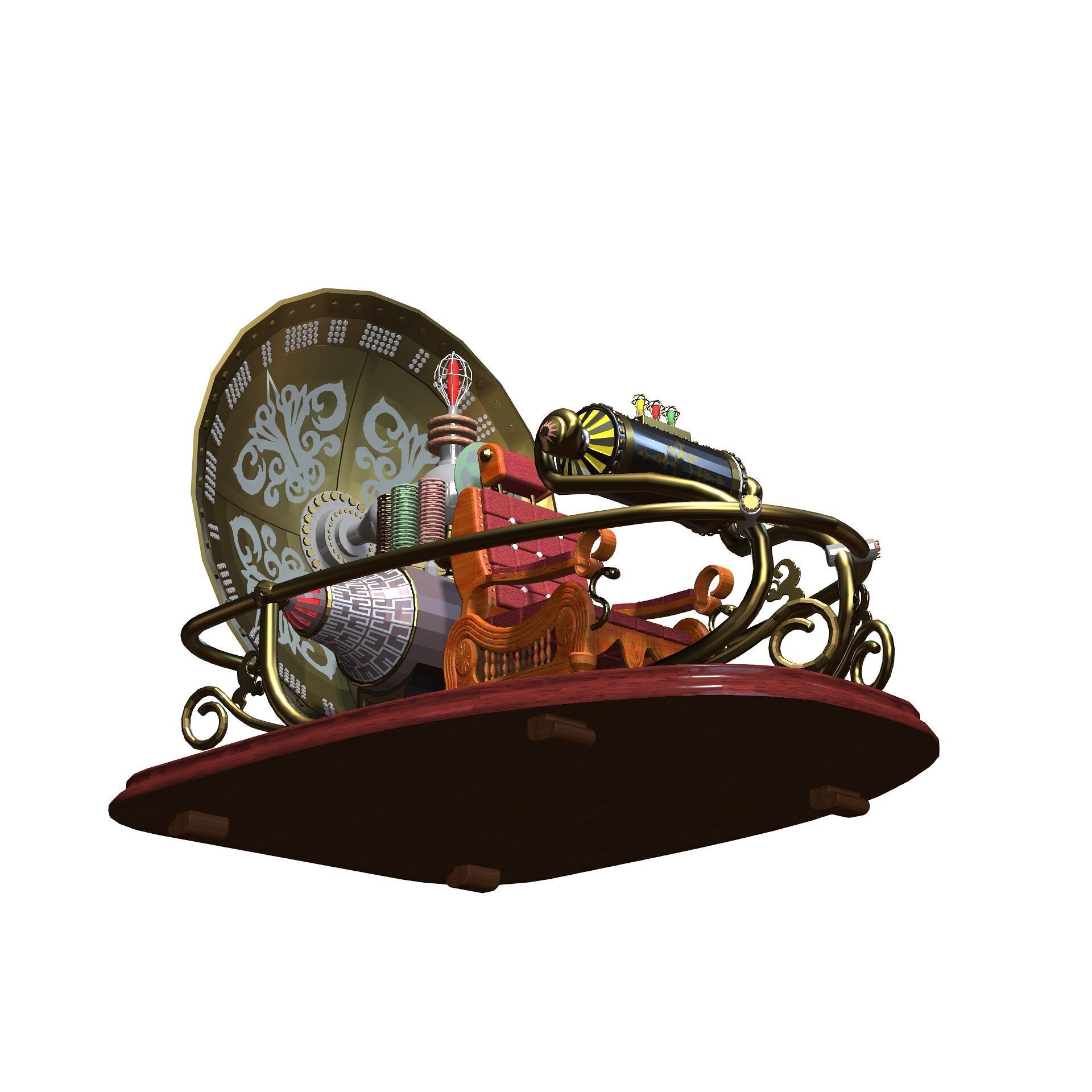 Time Machine 3D print model_15