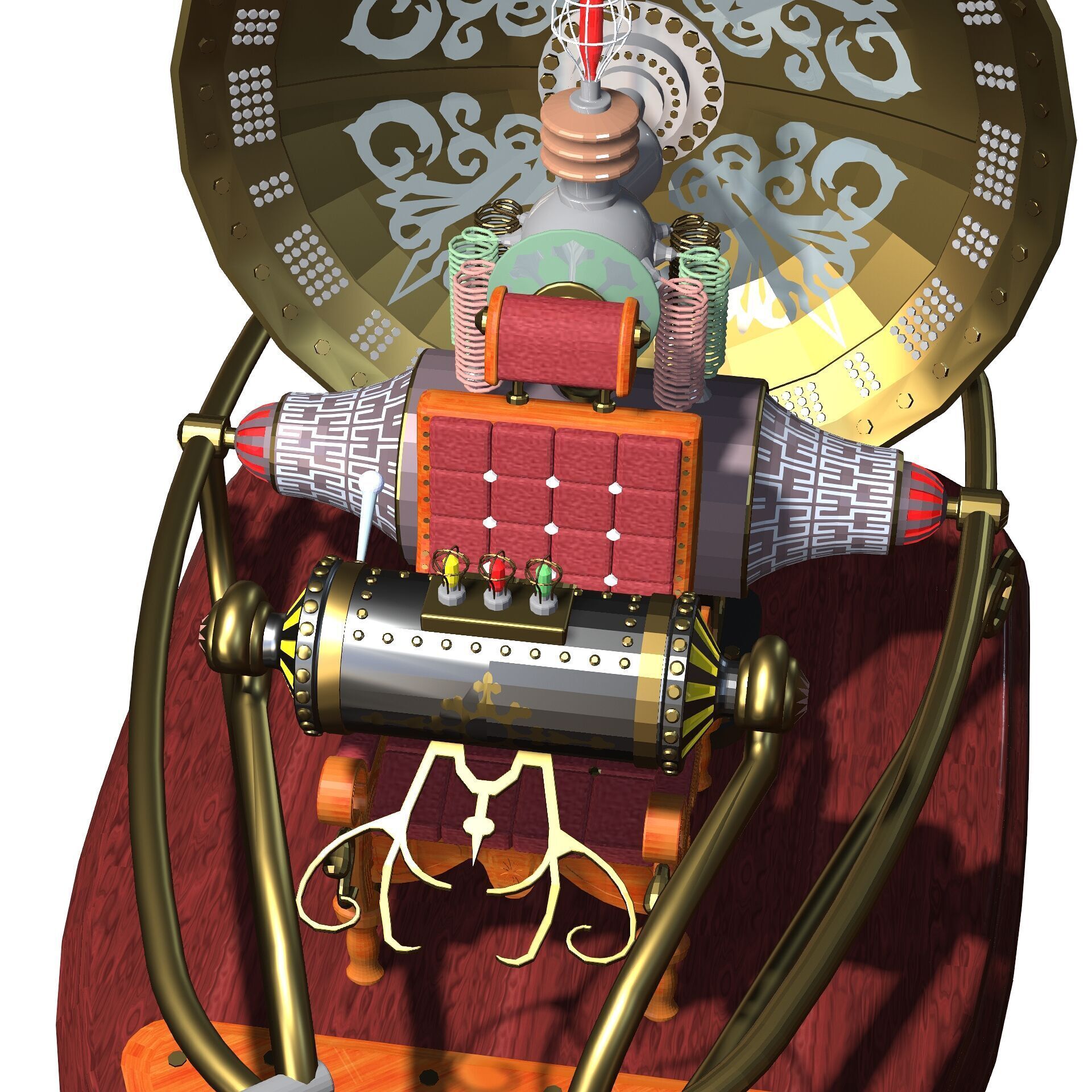 Time Machine 3D print model_6