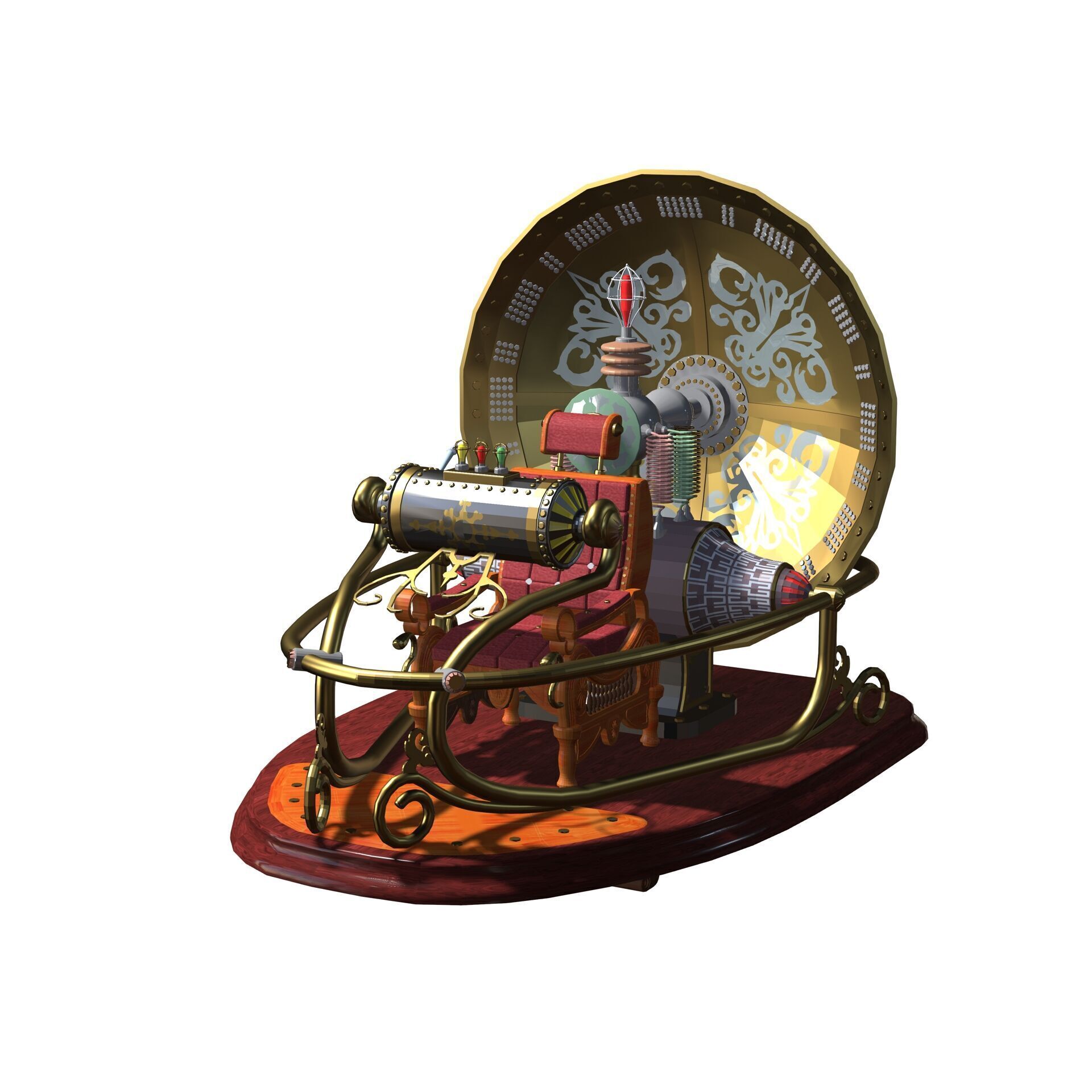 Time Machine 3D print model_12