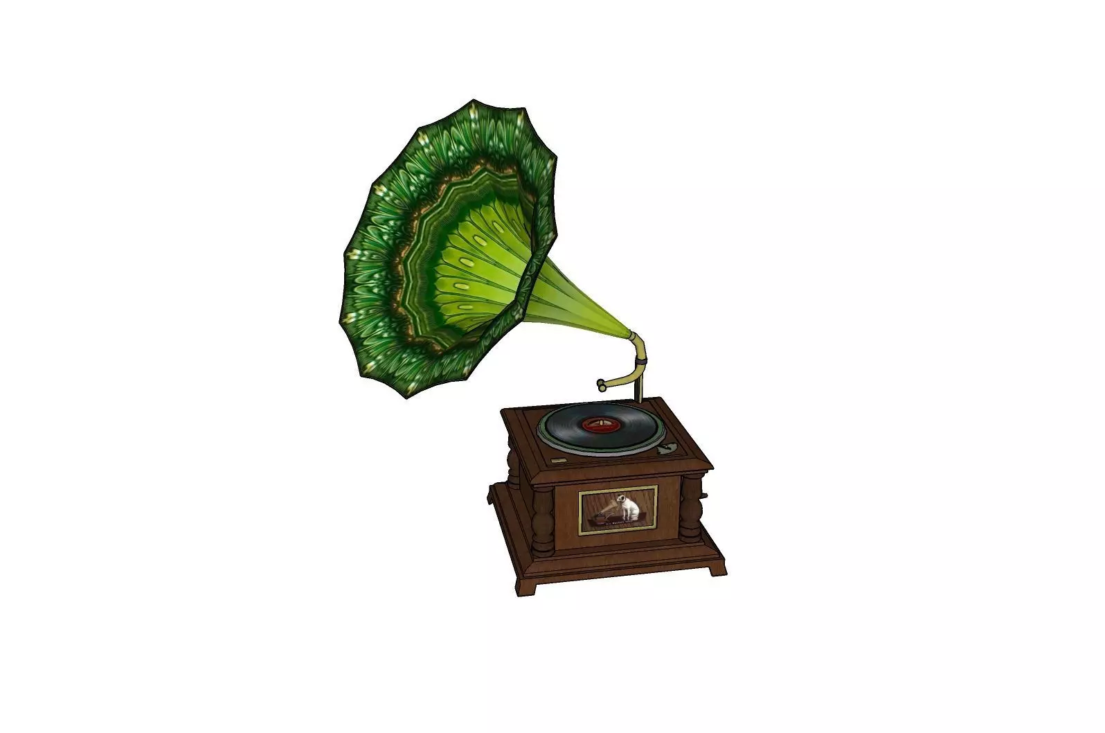 RADIO MEGAPHONE AUDIO 3D print model_0