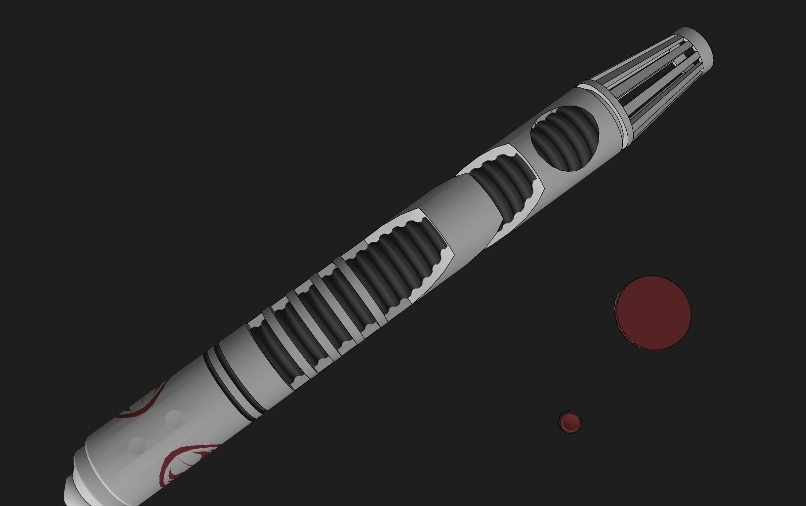 Lightsaber SABLE LASER B SABER STAR WARS LORD VADER 3D print model_7