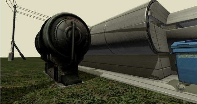 BGE Building Free low-poly 3D model_11