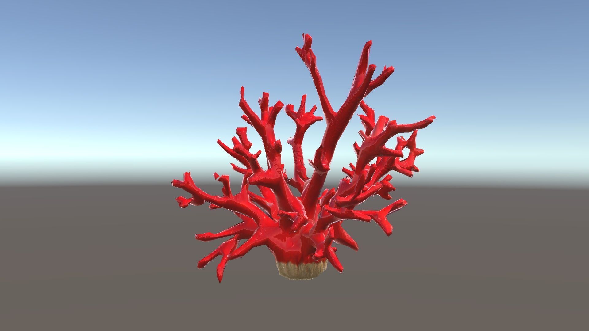 Red Coral Model Pack for Oceanic Environments Low-poly 3D model_34