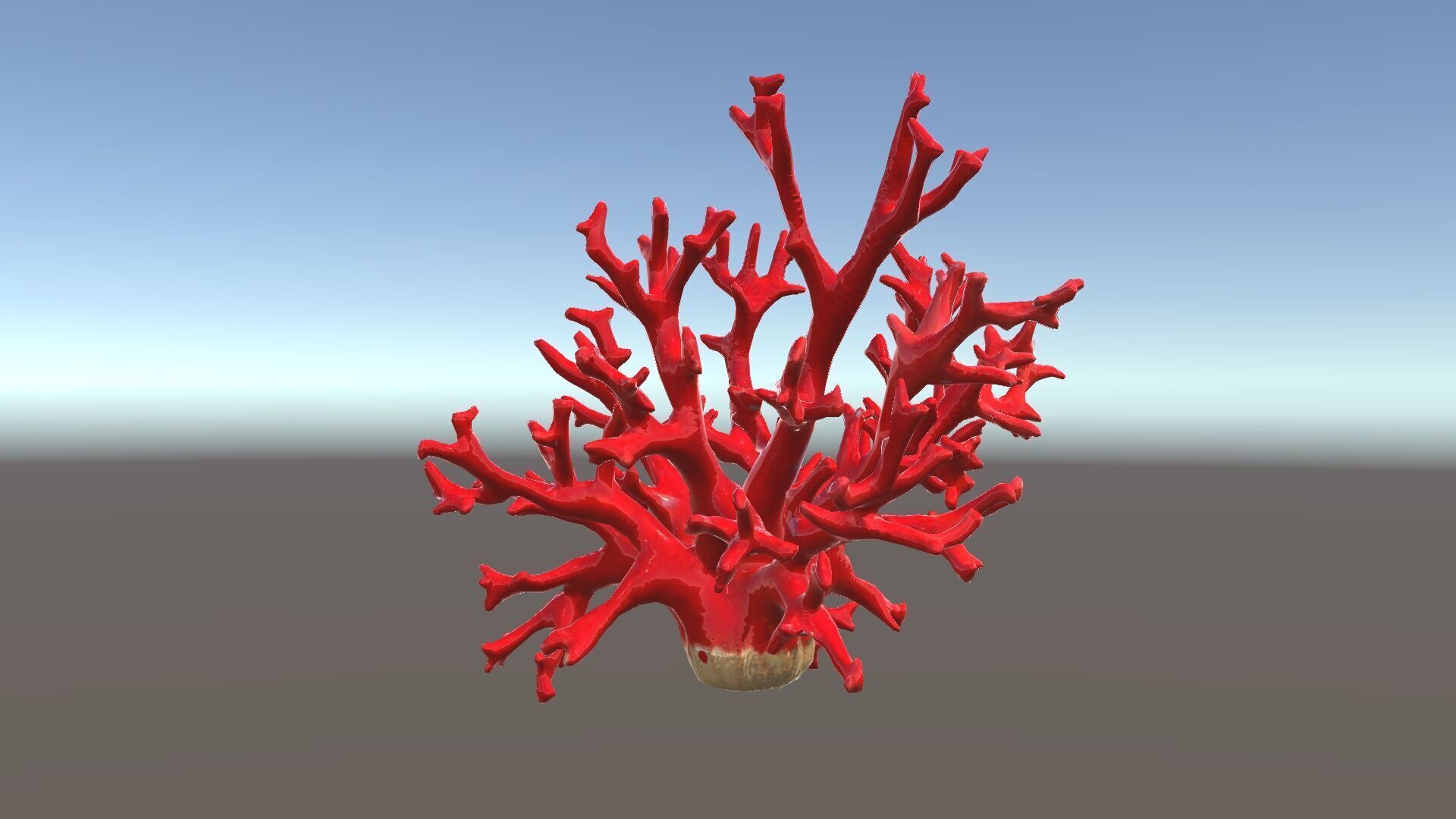 Red Coral Model Pack for Oceanic Environments Low-poly 3D model_33