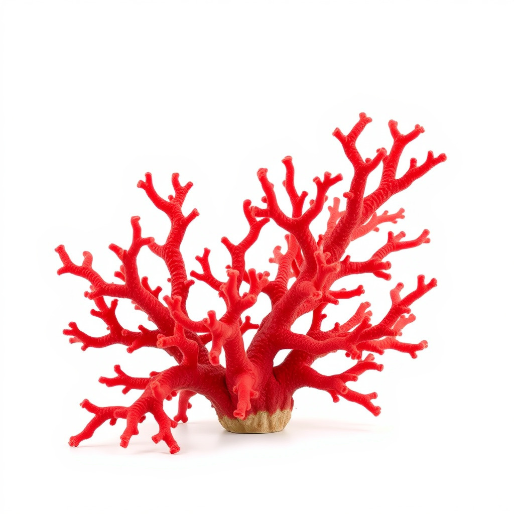 Red Coral Model Pack for Oceanic Environments Low-poly 3D model_2