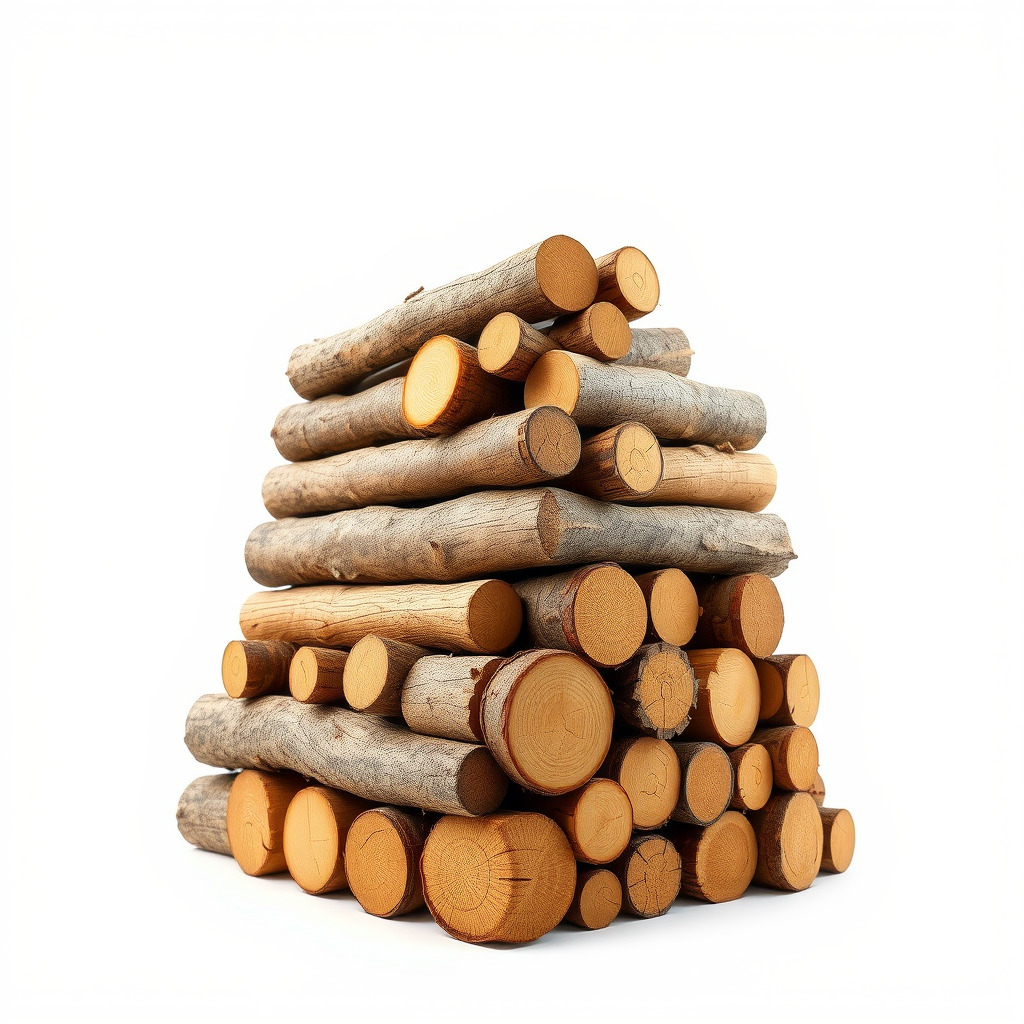 Realistic Firewood Logs Model Pack for D Environments Low-poly 3D model_2