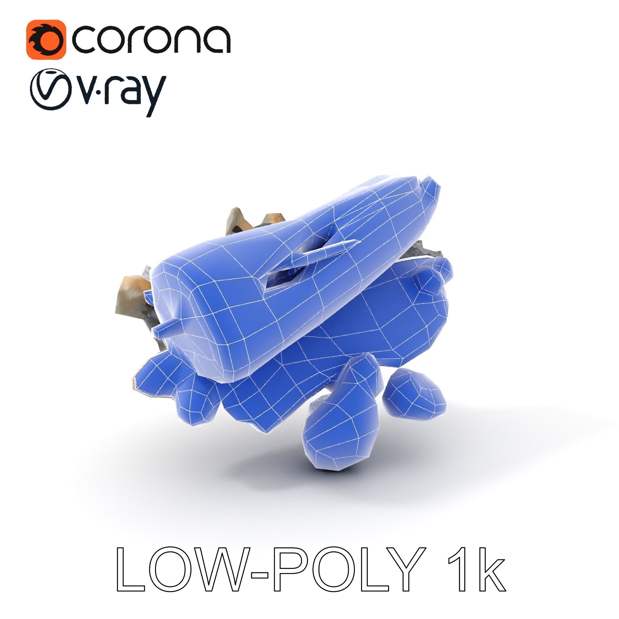 Charred Log and Ashes with Rocks Model Pack Texture_17