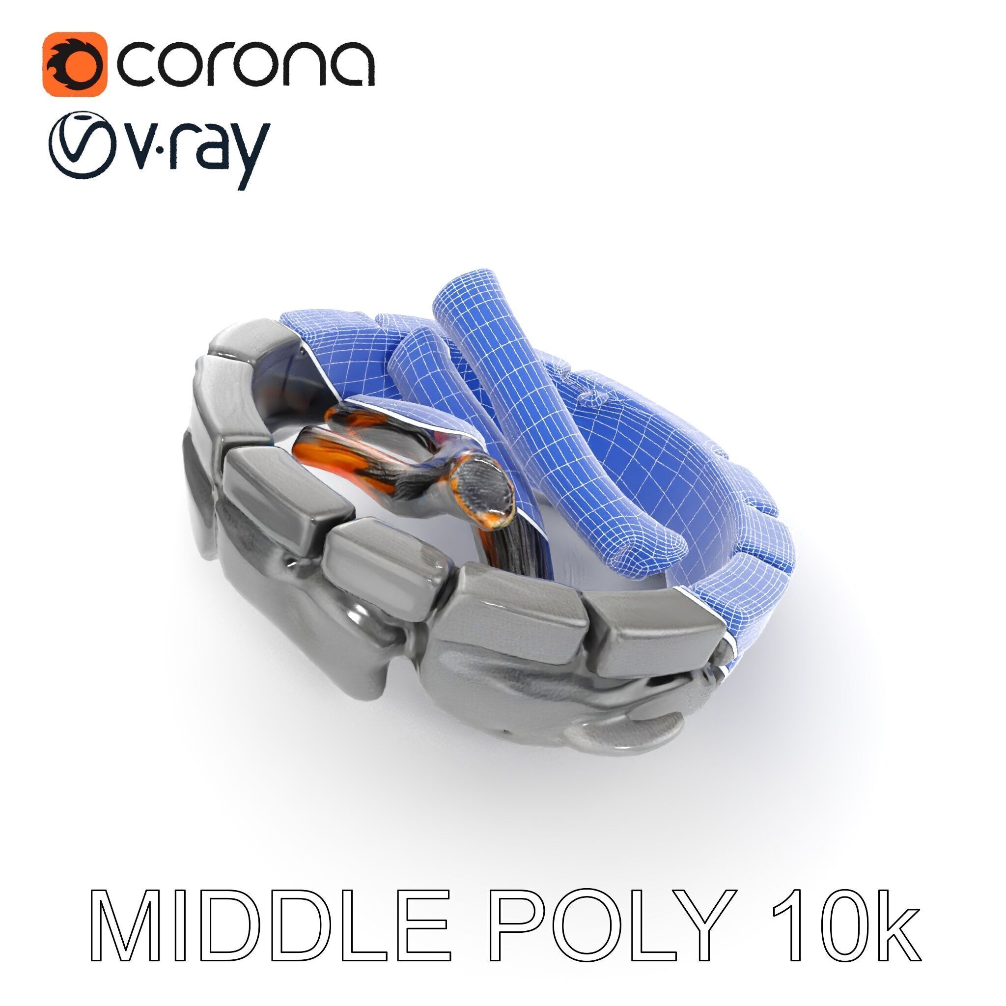 Campfire and Logs Model Pack for Realistic Simulation Low-poly 3D model_19